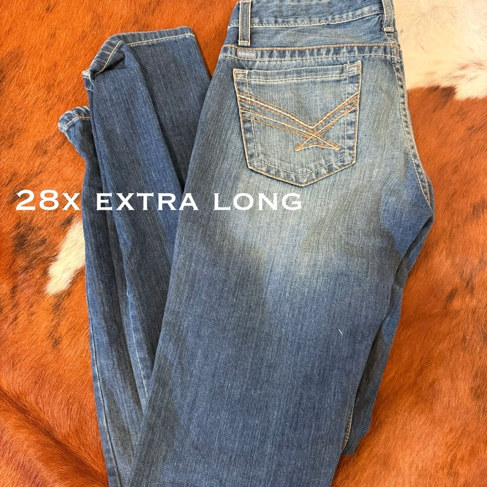 Cinch Blue Boot Cut Jeans Classic Denim Style